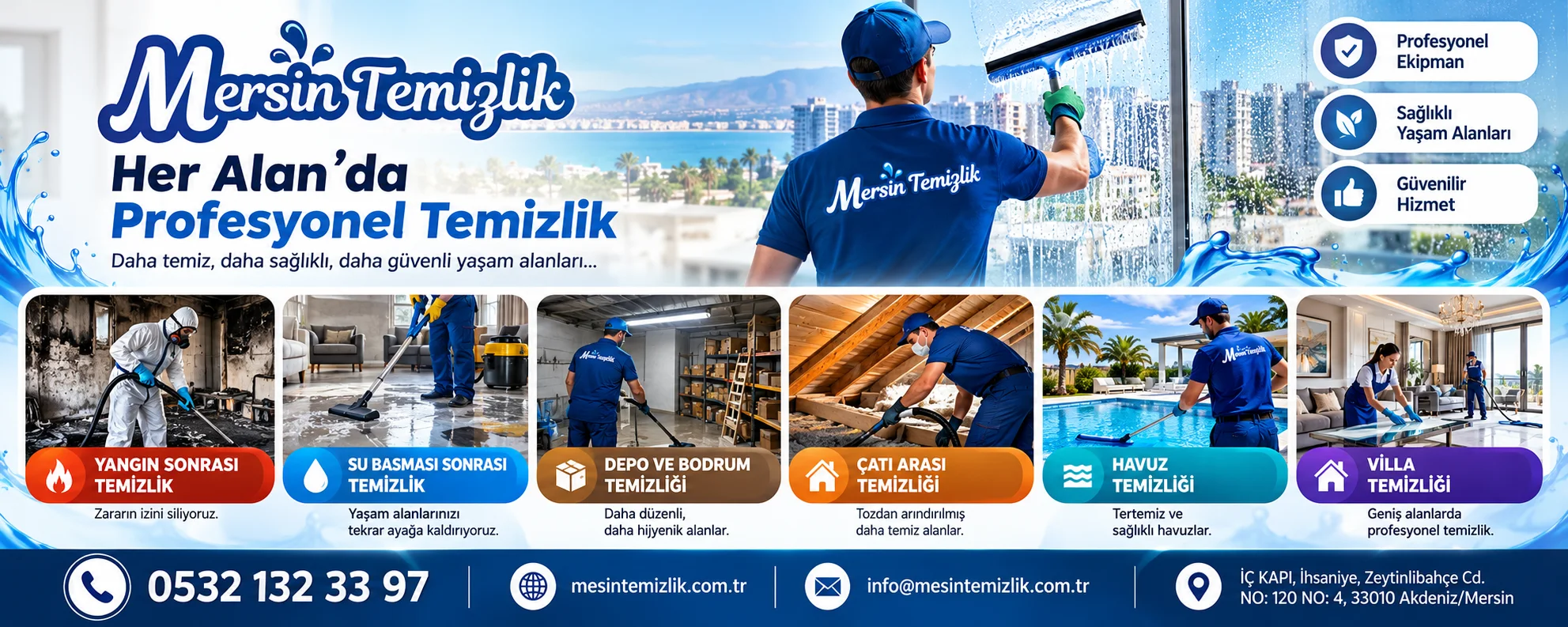 Mersin Profesyonel Temizlik Hizmetleri