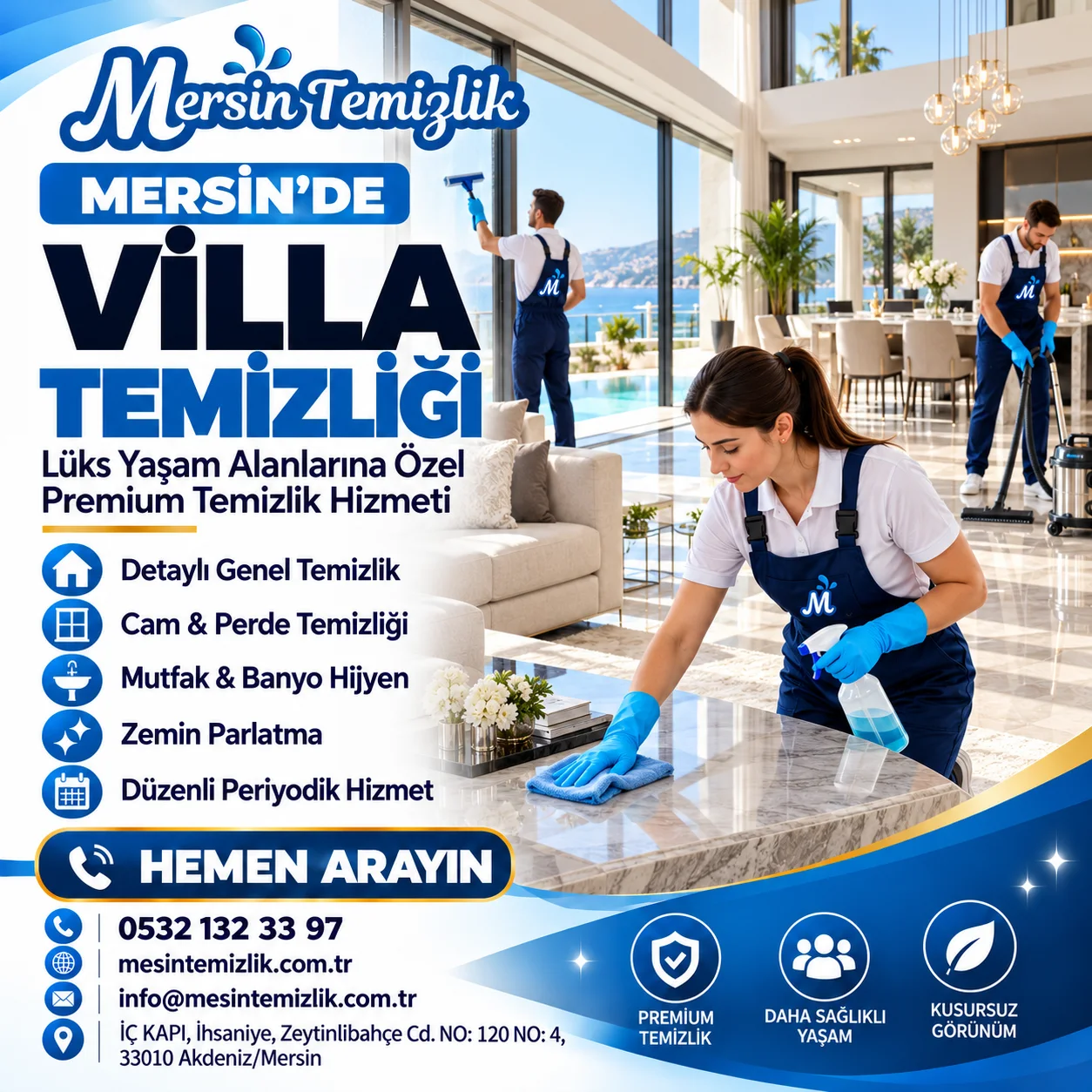 Mersin Villa Temizliği